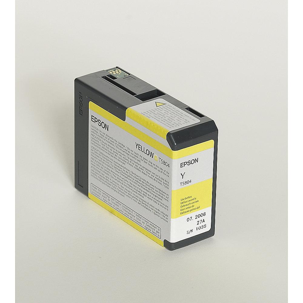 Epson C13T580400 Druckerpatrone T5804 gelb