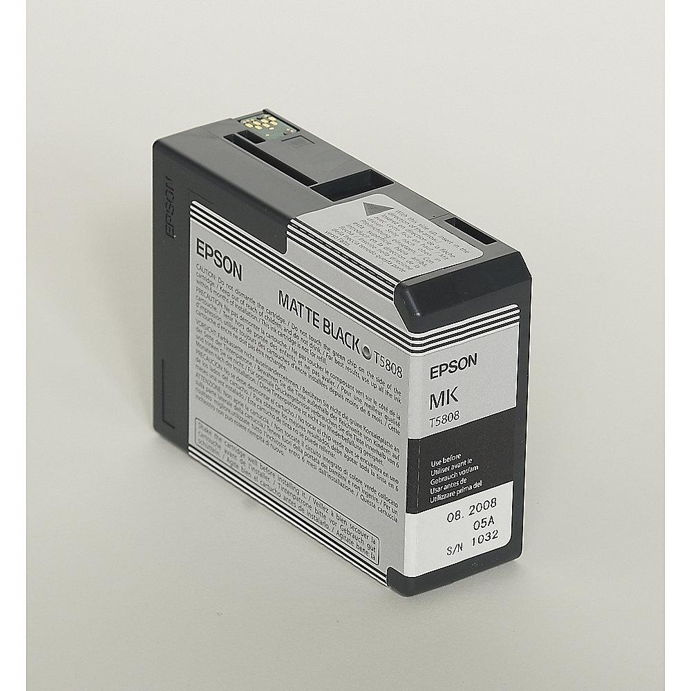 Epson C13T580800 Druckerpatrone T5808 mattschwarz