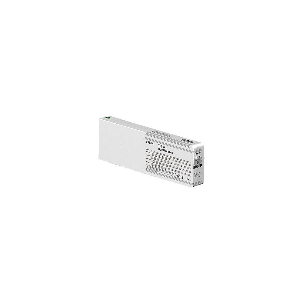 Epson C13T804900 Druckerpatrone 700ml Light Light Black T804900 UltraChrome