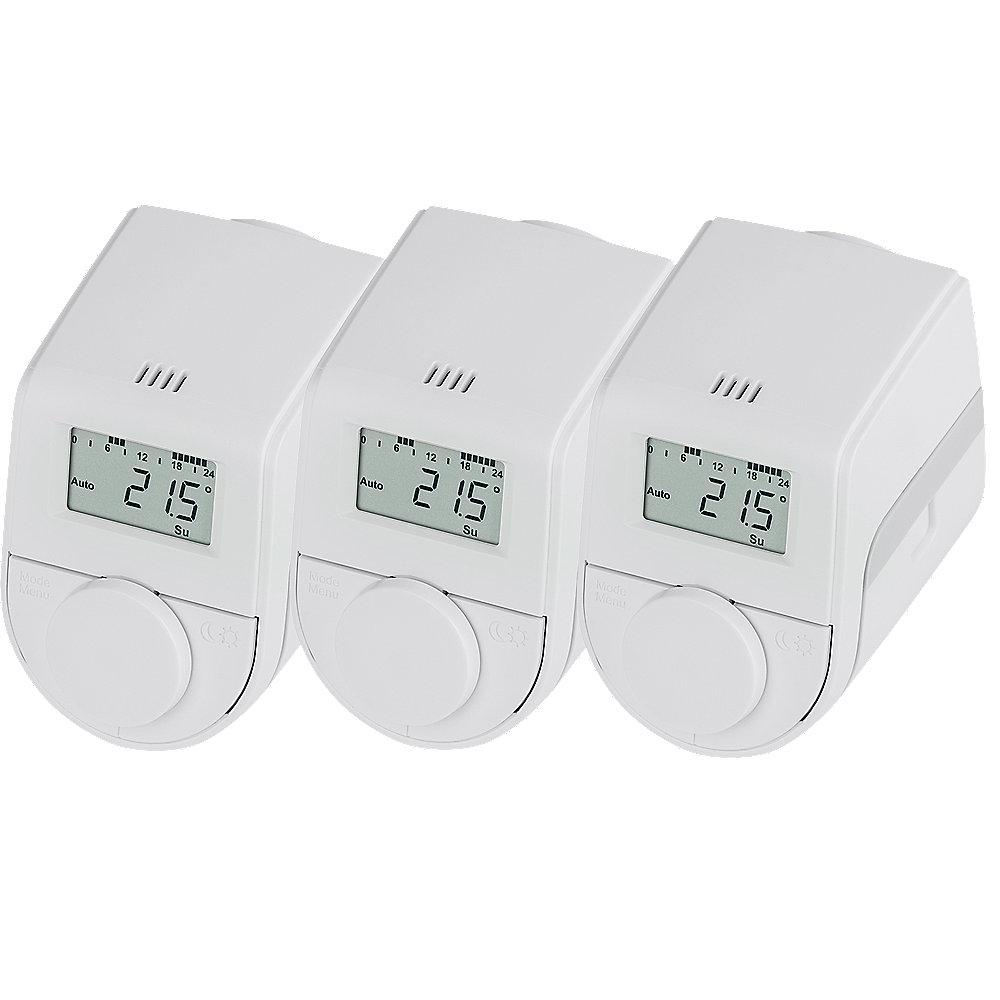 eqiva 3er-Set Heizkörperthermostat Model Q, eqiva, 3er-Set, Heizkörperthermostat, Model, Q