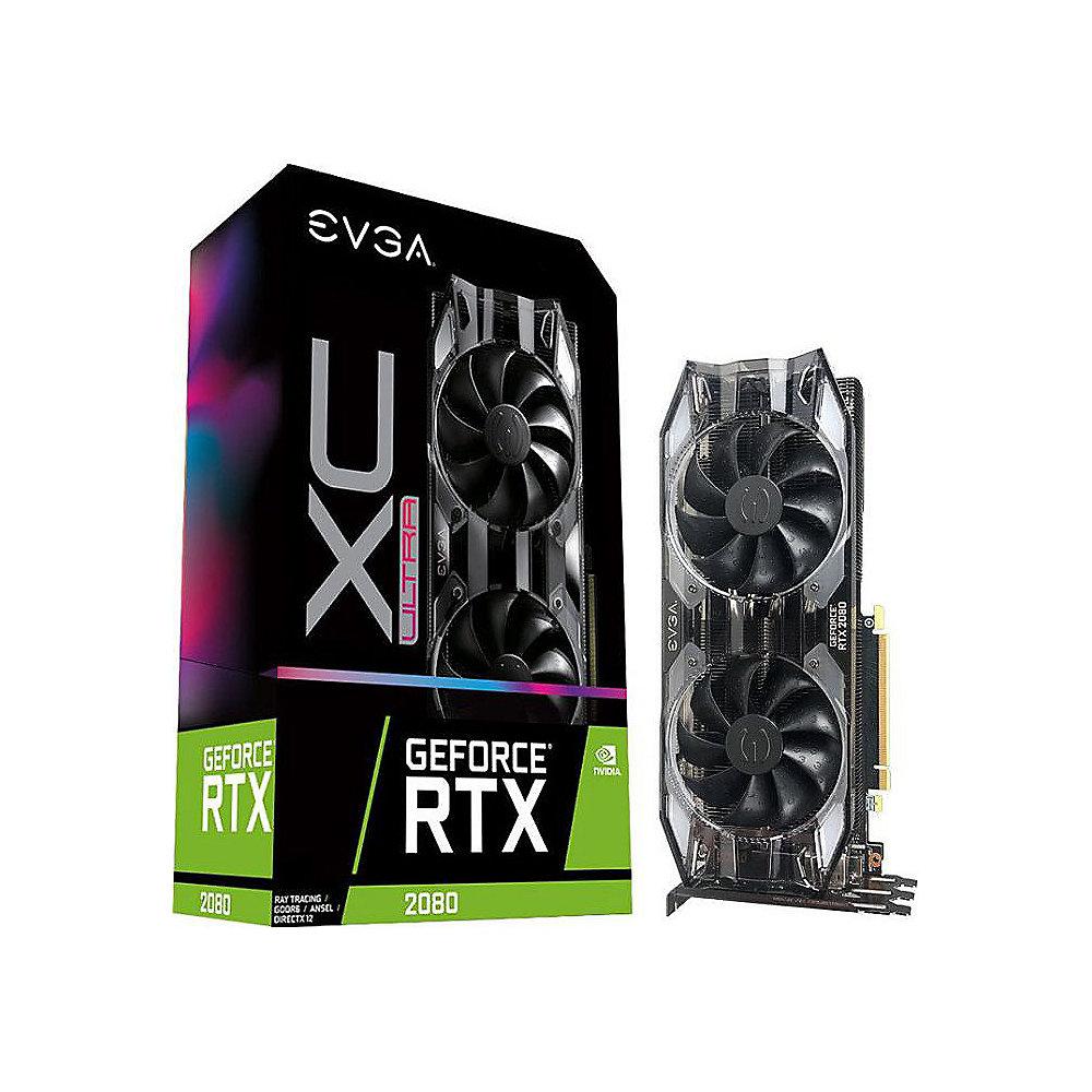 EVGA GeForce RTX 2080 XC Ultra Gaming 8GB GDDR6 Grafikkarte 3xDP/HDMI/USB-C