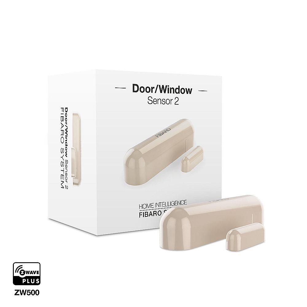 Fibaro Tür- und Fensterkontakt 2 Beige Z-Wave