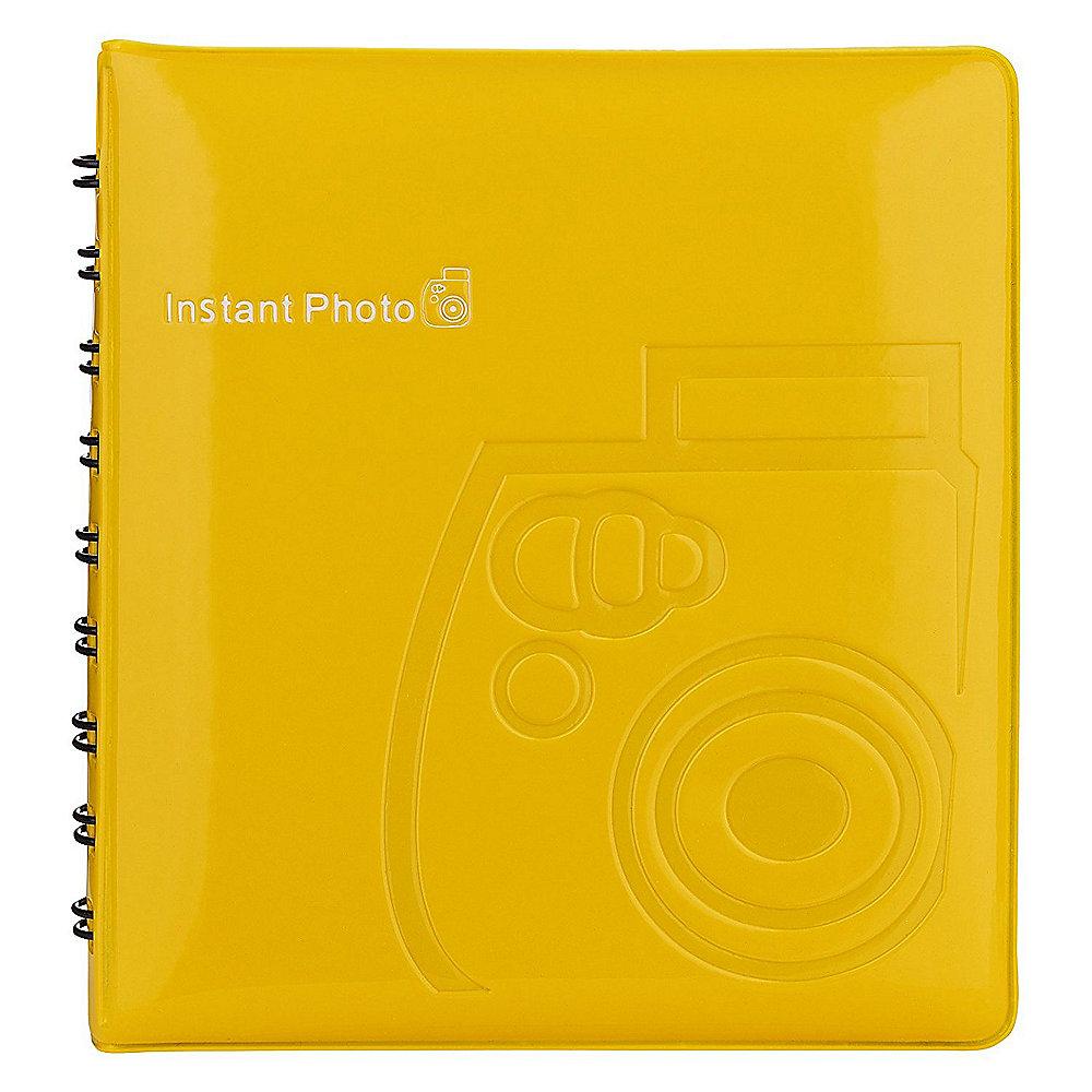 Fujifilm Instax Mini Album für 64 Bilder gelb, Fujifilm, Instax, Mini, Album, 64, Bilder, gelb
