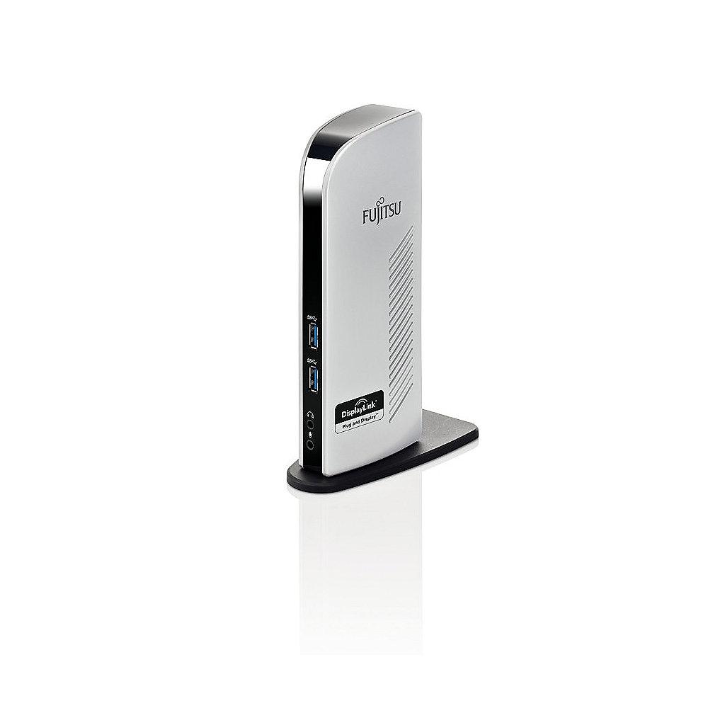 Fujitsu TS USB 3.0 Port Replicator PR08, schwarz/grau, Dockingstation