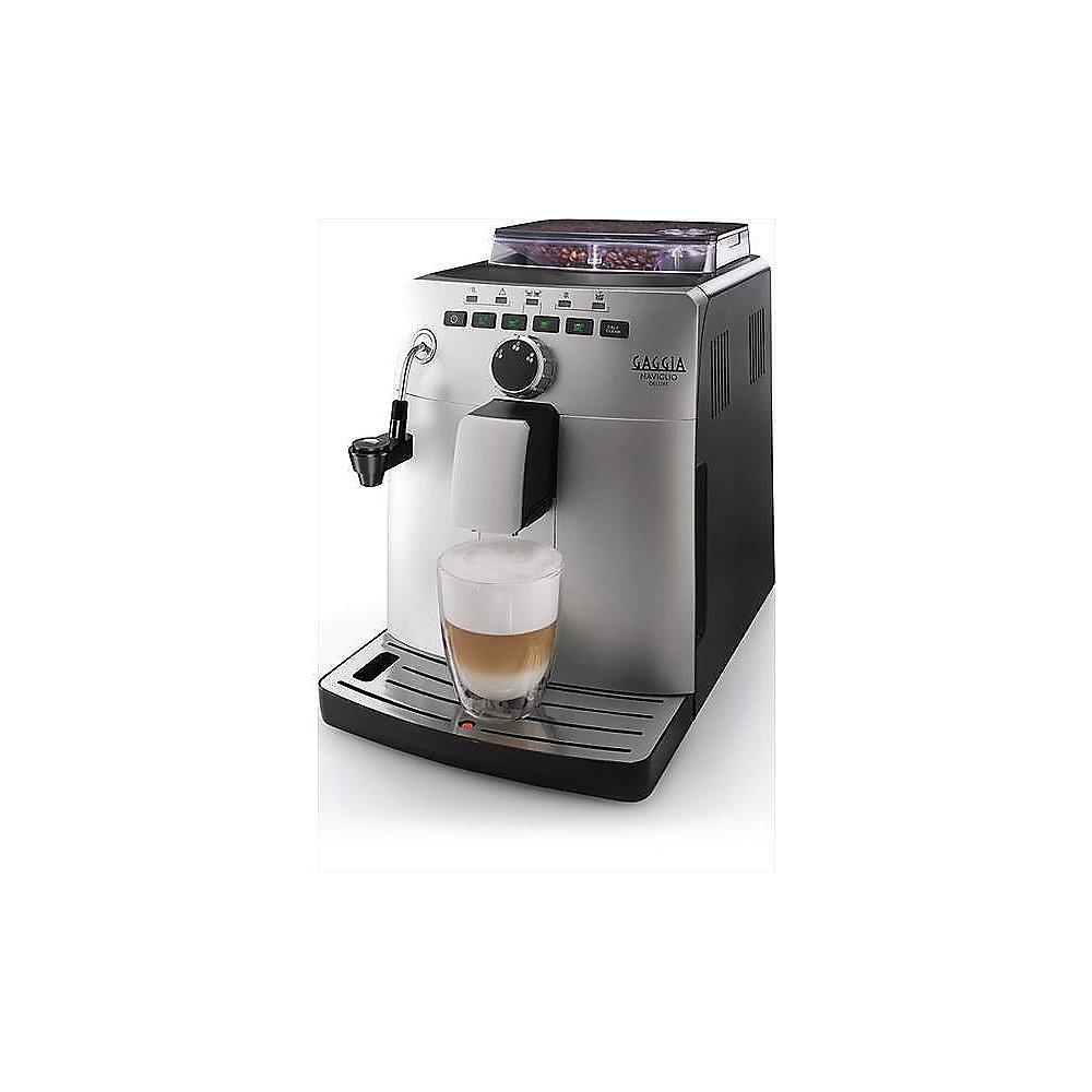 Gaggia Naviglio DeLuxe Kaffeevollautomat Silber Schwarz