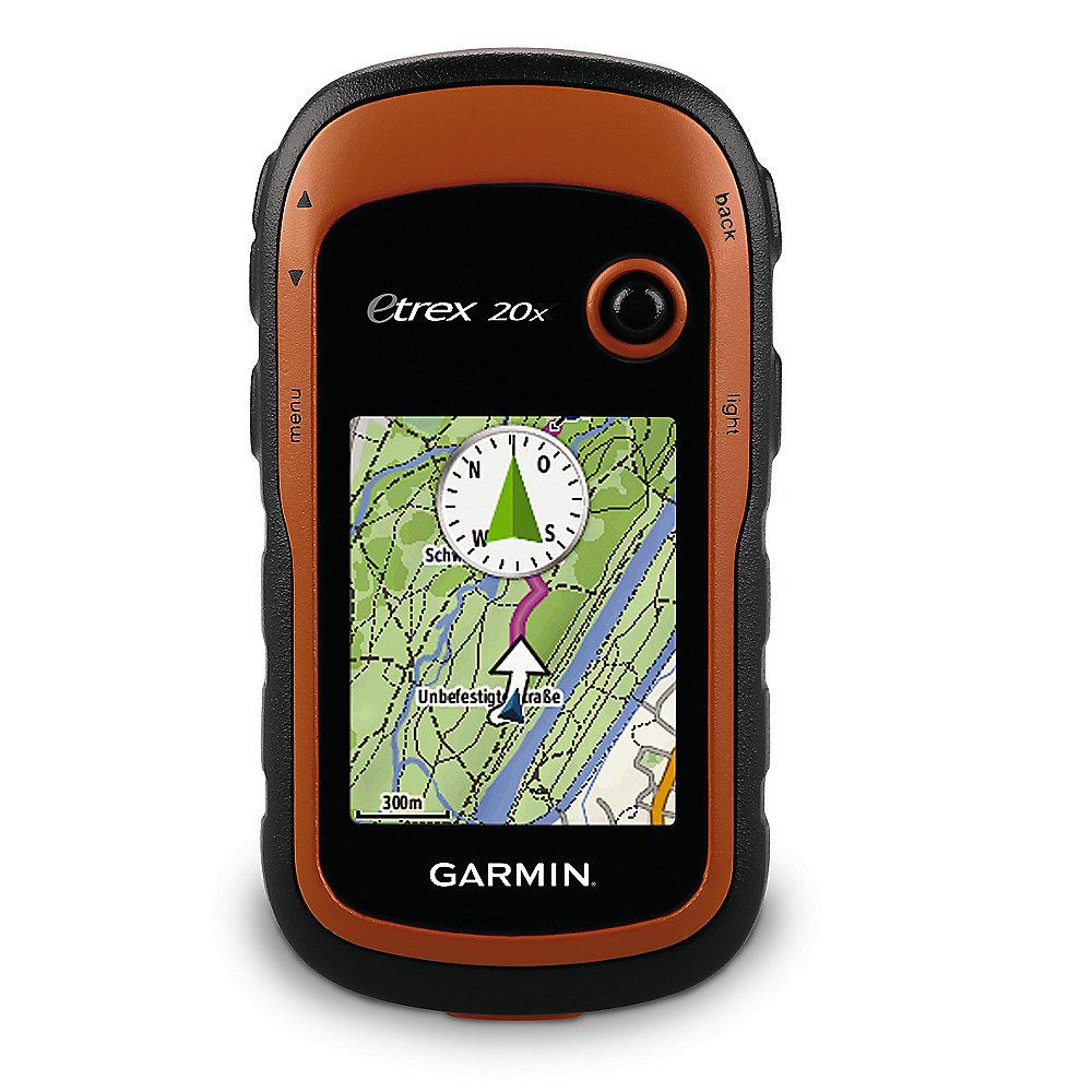 Garmin eTrex 20x Outdoor-Navigationsgerät mit TopoActive Westeuropa GPS/Glonass, Garmin, eTrex, 20x, Outdoor-Navigationsgerät, TopoActive, Westeuropa, GPS/Glonass