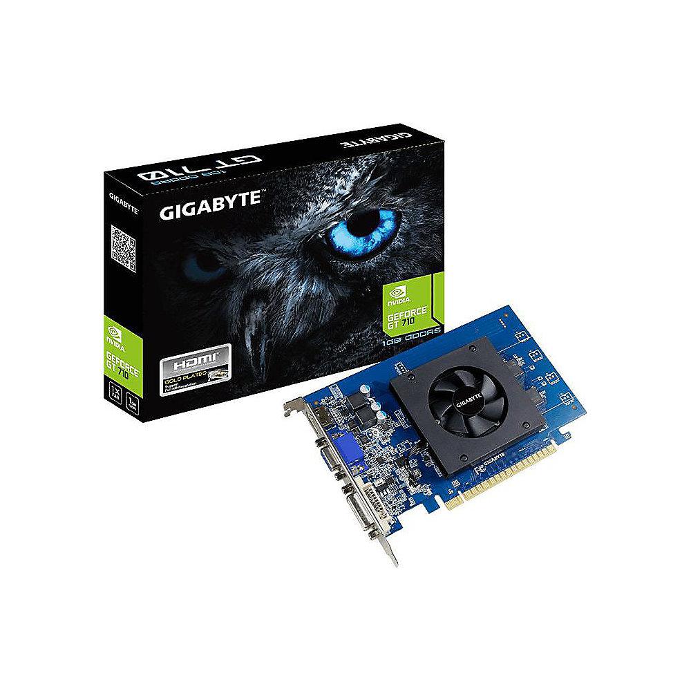 Gigabyte GeForce GT 710 1GB GDDR5 DVI/HDMI/VGA Grafikkarte