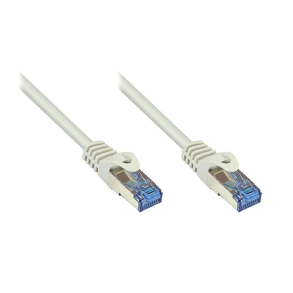 Good Connections 10m RNS Patchkabel CAT6A S/FTP PiMF halogenfrei grau
