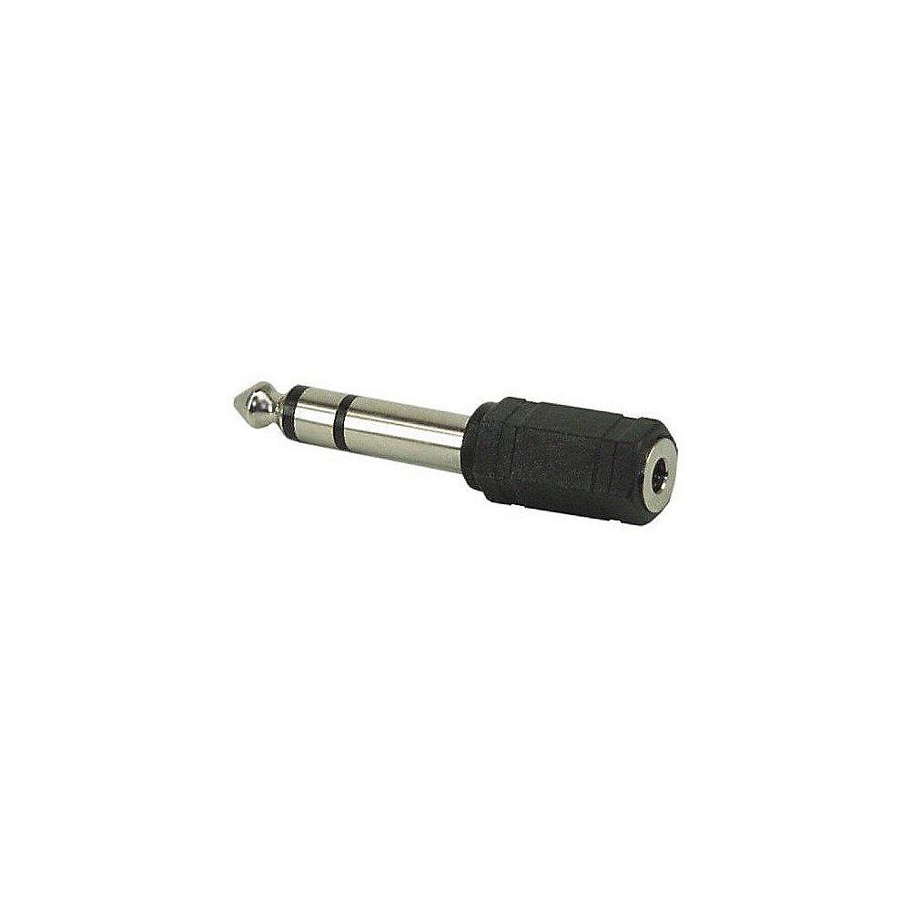 Good Connections Audio Adapter 6,3mm Klinke M Stereo/ 3,5mm Klinke F Stereo