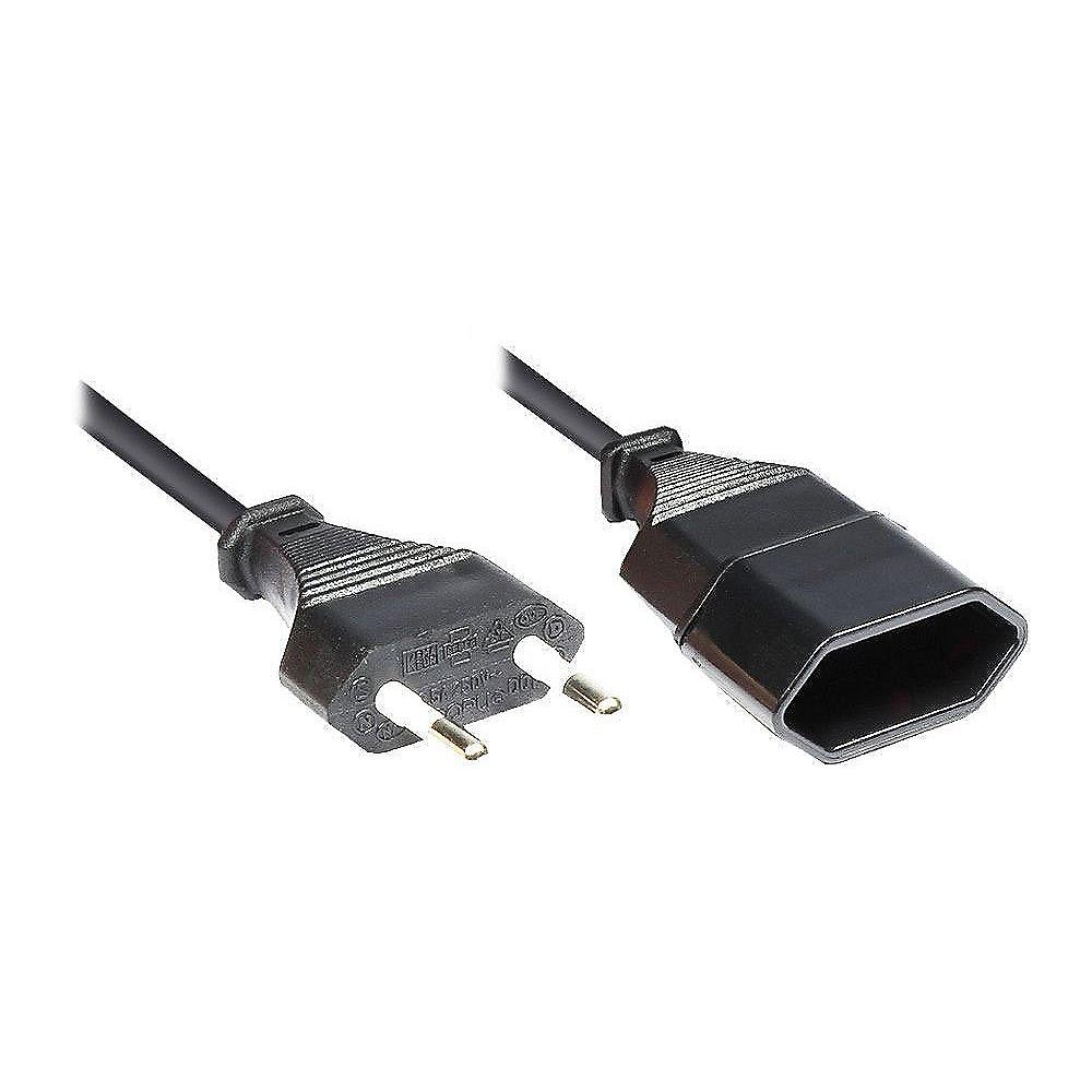 Good Connections Euro-Verlängerung 3m schwarz