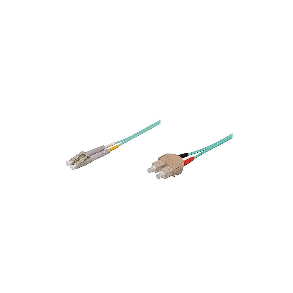 Good Connections Patchkabel LWL Duplex OM3 LC/SC Multimode 10m