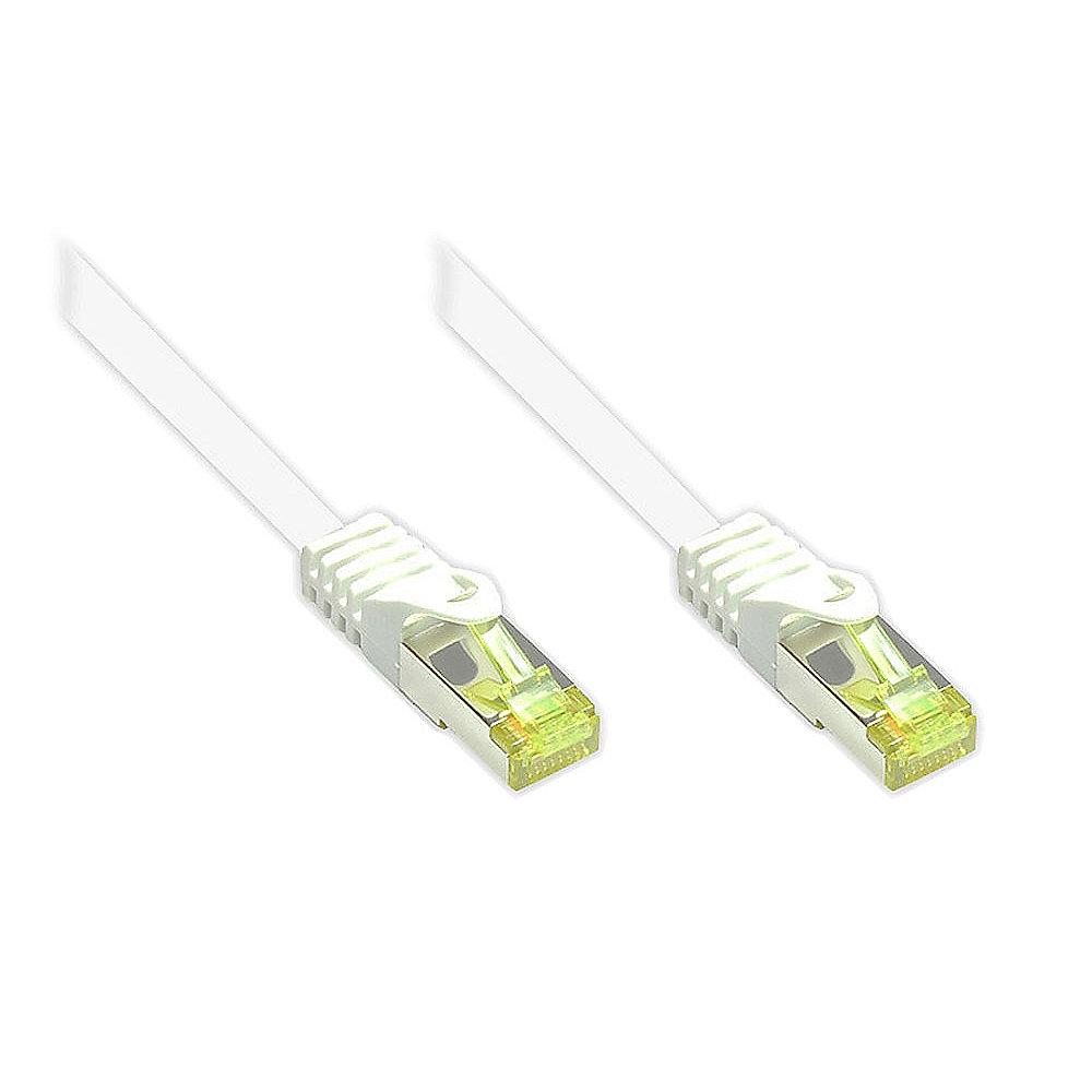 Good Connections Patchkabel mit Cat. 7 Rohkabel S/FTP 100m weiß
