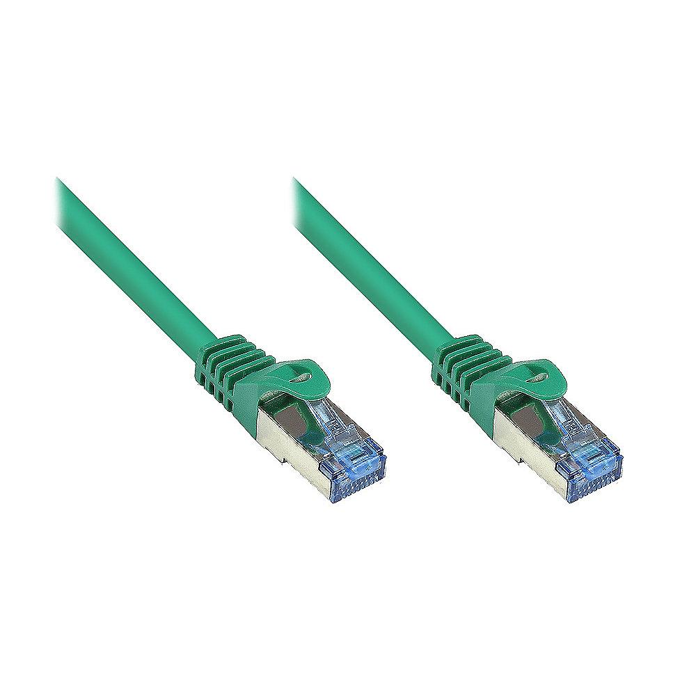 Good Connections RNS Patchkabel Cat.6A S/FTP PiMF halogenfrei 500MHz 50m grün