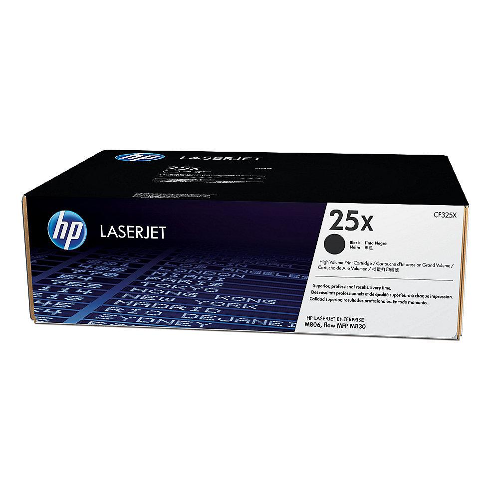 HP 25X Original Toner Schwarz mit hoher Kapazität ca. 40.000 Seiten CF325X