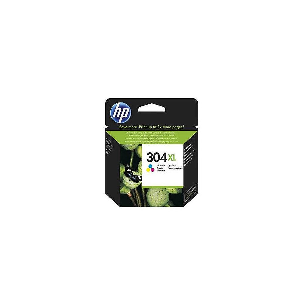 HP 304XL Original Druckerpatrone N9K07AE Dreifarbig (Cyan, Magenta, Gelb)
