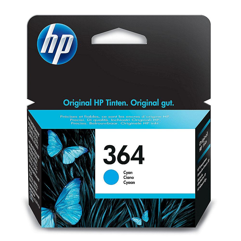 HP 364 Original Druckerpatrone cyan CB318EE