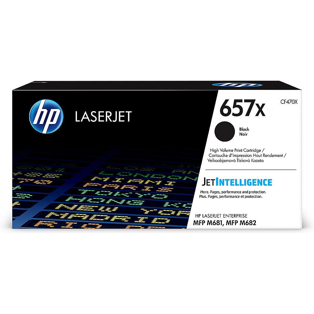 HP 657X Original Tonerpatrone Schwarz ca. 28.000 Seiten CF470X