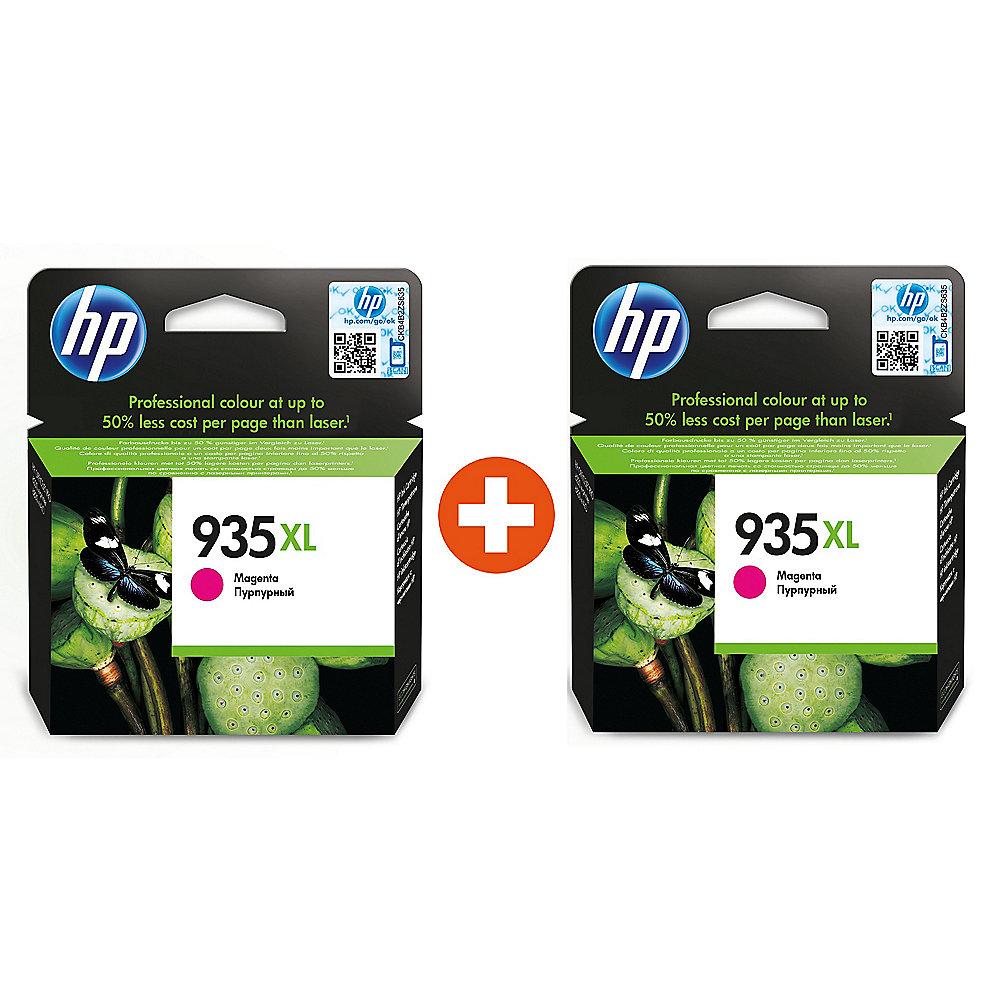 HP 935XL Original Druckerpatrone Magenta C2P25AE (2 Stk)   10€