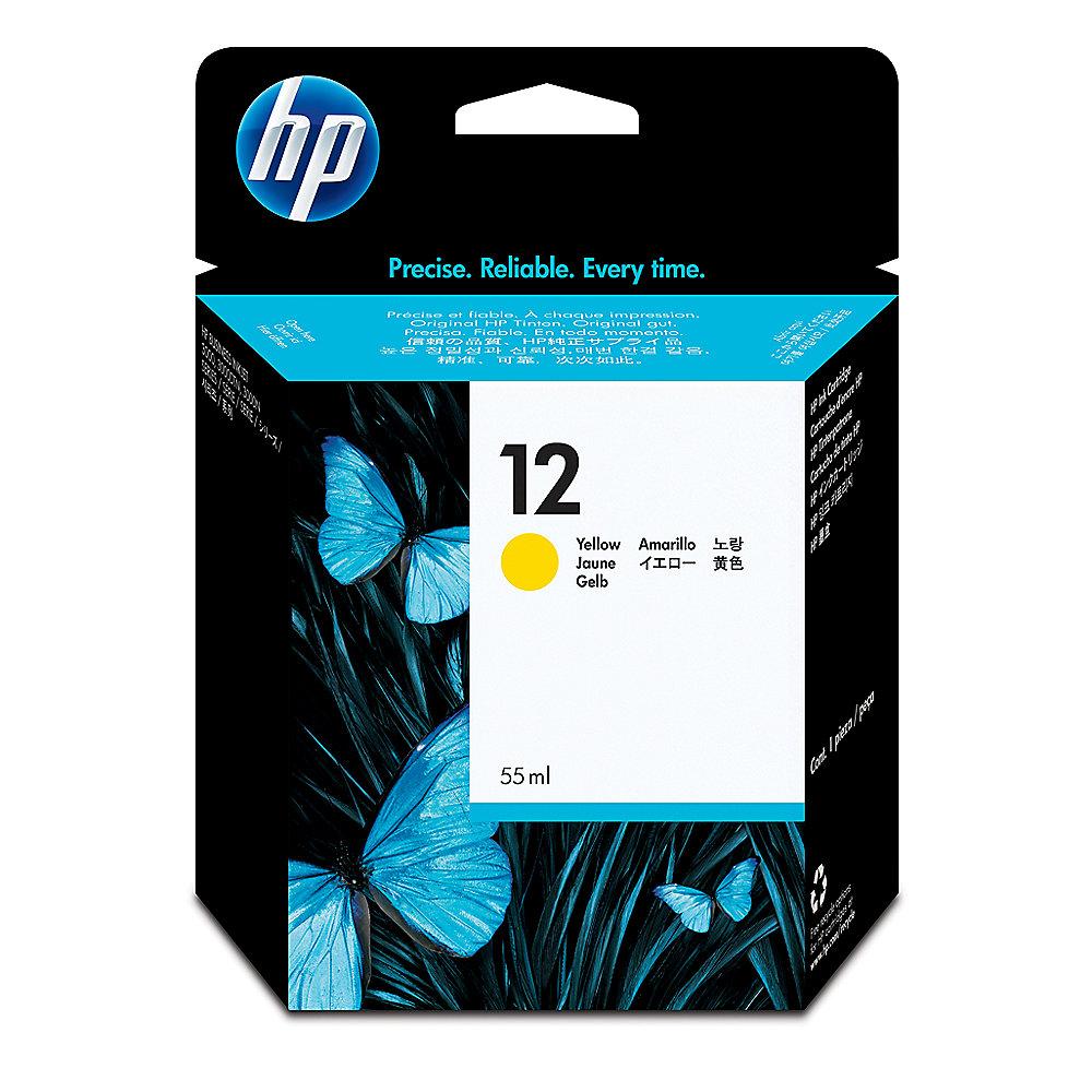 HP C4806A Original Druckerpatrone 12 gelb