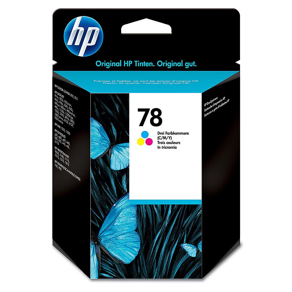 HP C6578DE Original Druckerpatrone 78 dreifarbig (gelb, cyan, magenta)