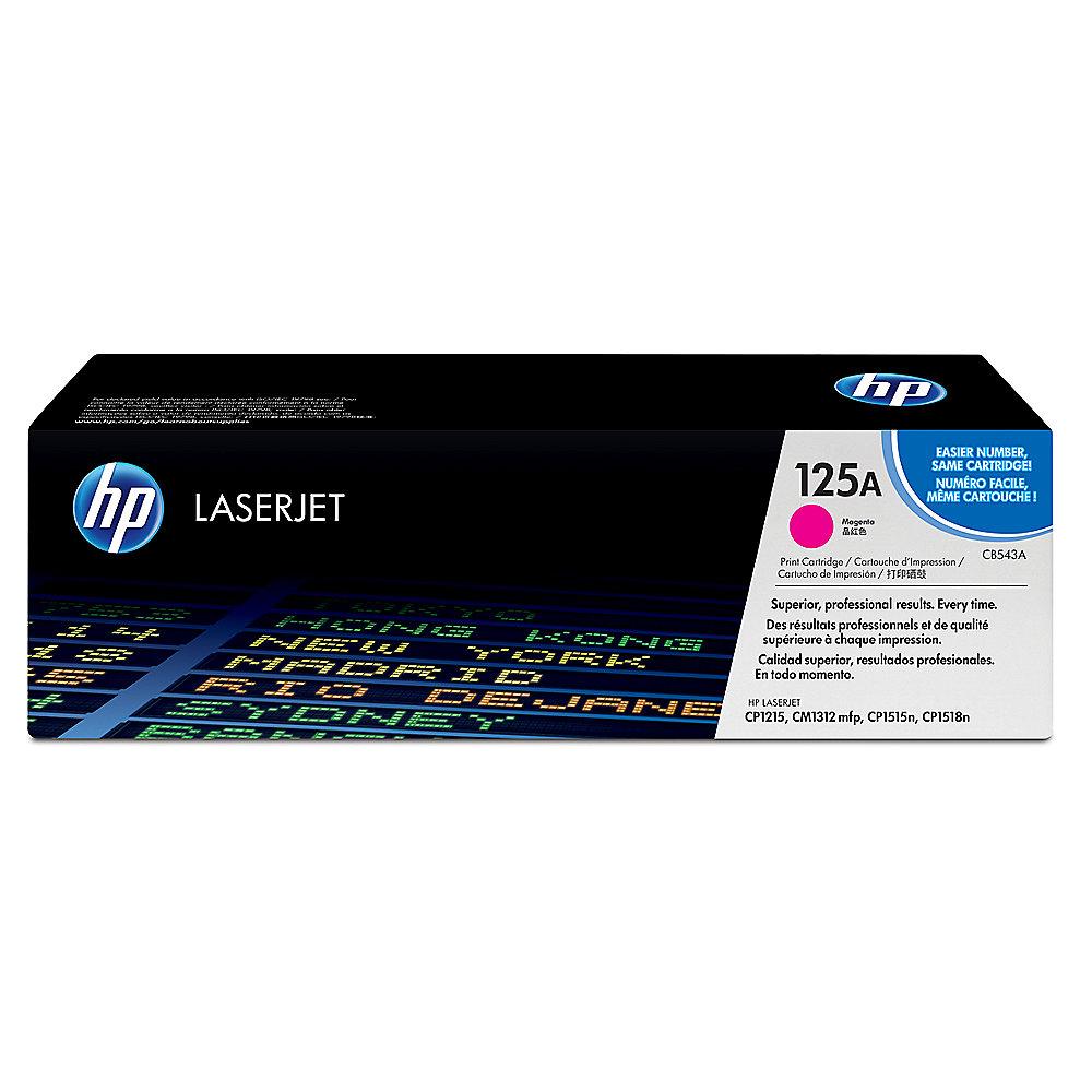 HP CB543A Original Tonerkassette 125A magenta