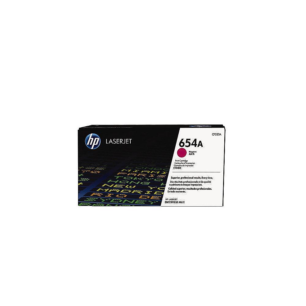 HP CF333A Original Tonerkassette 654A Magenta