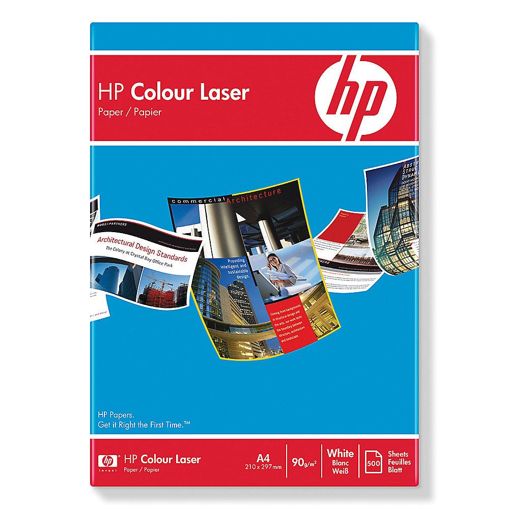 HP CHP370 Farblaser-Papier, 500 Blatt, DIN A4, 90 g/qm