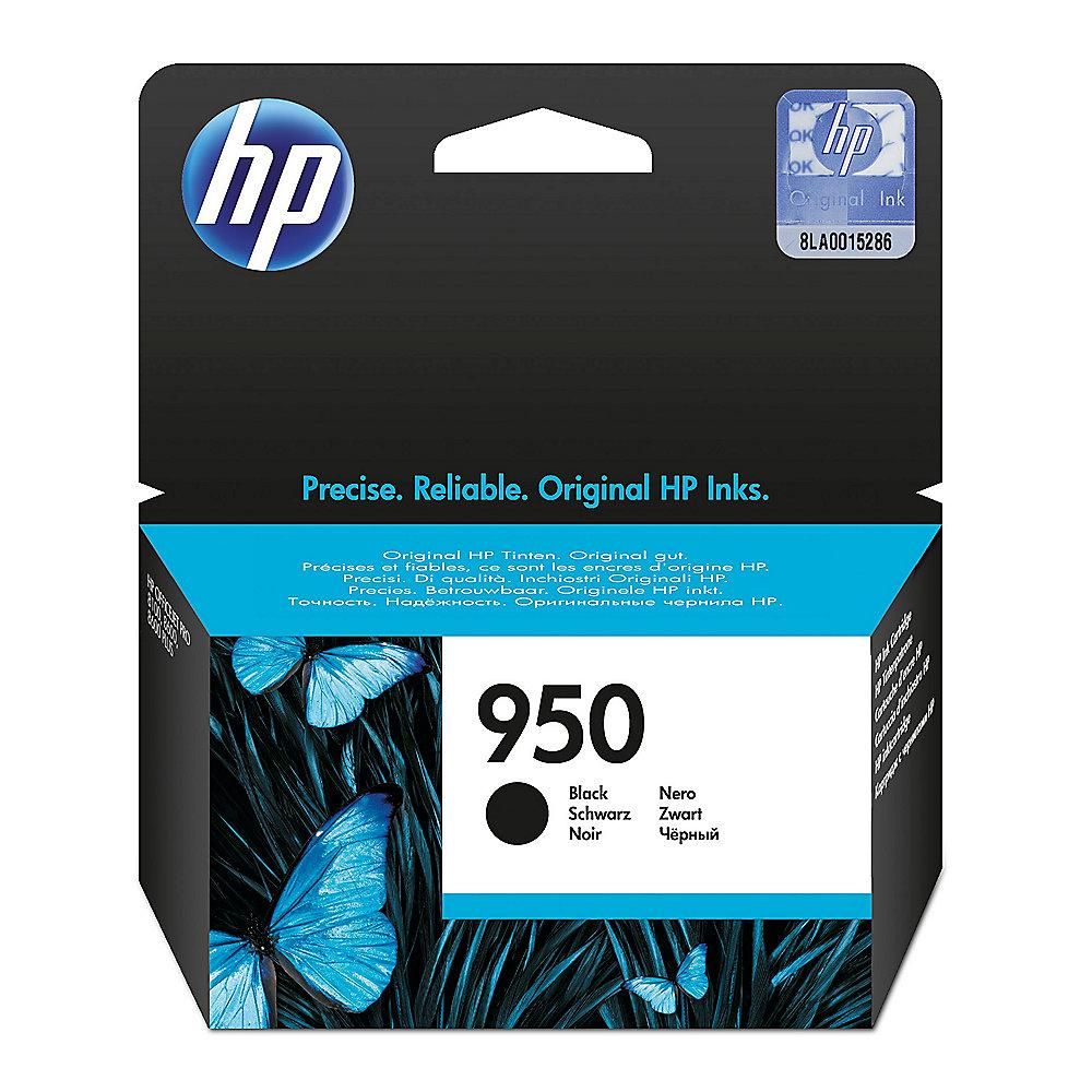 HP CN049AE Original Druckerpatrone 950 Schwarz für ca. 1.000 Seiten