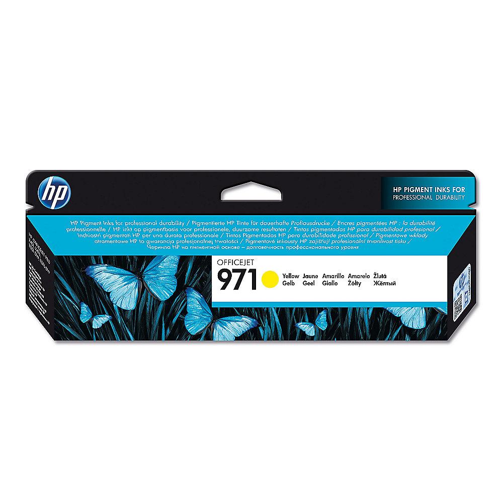 HP CN624AE Original Druckerpatrone 971 gelb