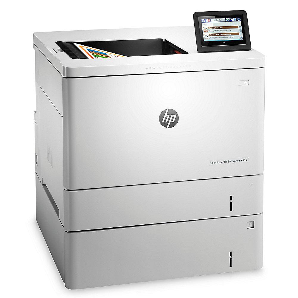HP Color LaserJet Enterprise M553x Farblaserdrucker WLAN