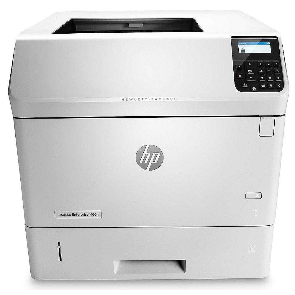 HP LaserJet Enterprise M606dn S/W-Laserdrucker LAN