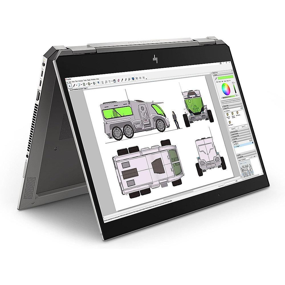 HP zBook Studio x360 G5 2in1 Notebook i7-8550H Full HD P1000 W10 Pro Sure View
