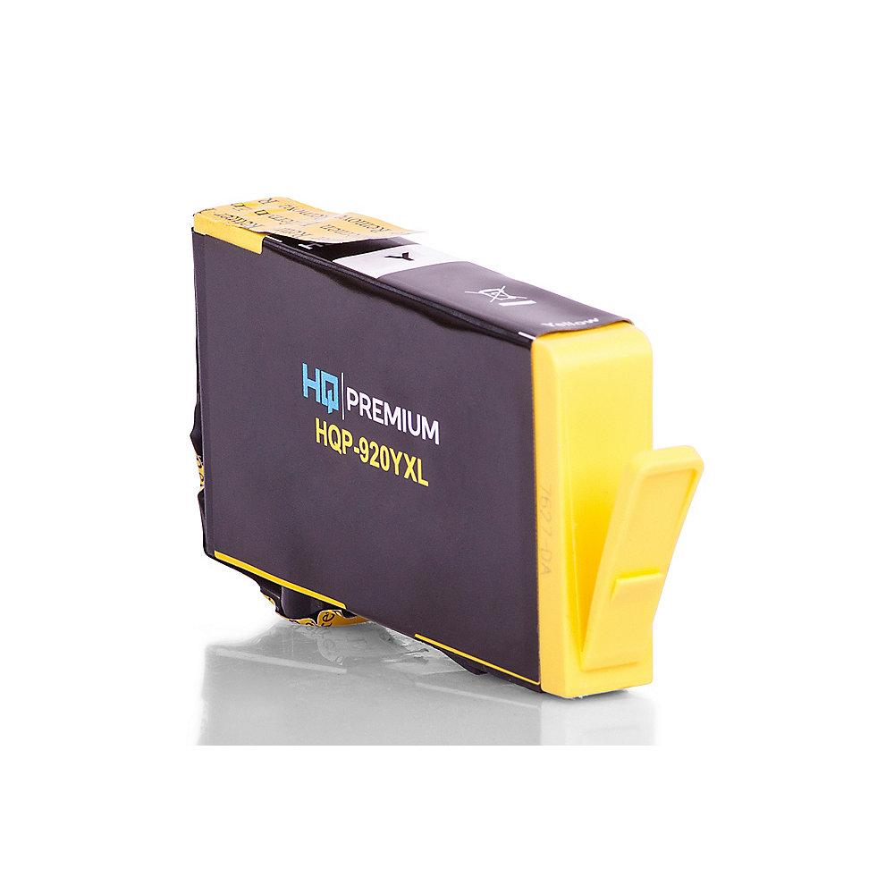 HQ-Premium Tintenpatrone ersetzt HP 920XL Gelb