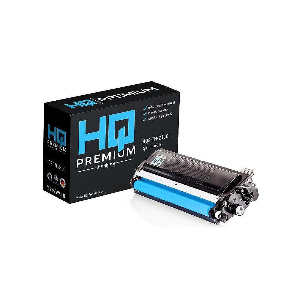 HQ-Premium Toner ersetzt Brother TN-230C Cyan für ca. 1.400 Seiten