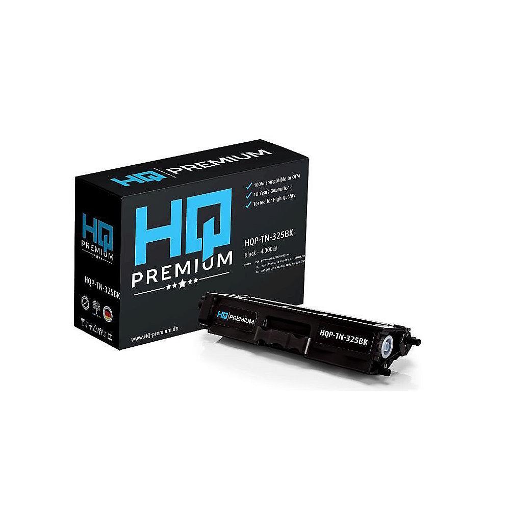 HQ-Premium Toner ersetzt Brother TN-325BK Schwarz für ca. 4.000 Seiten