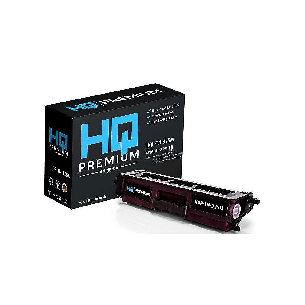 HQ-Premium Toner ersetzt Brother TN-325M Magenta für ca. 3.500 Seiten