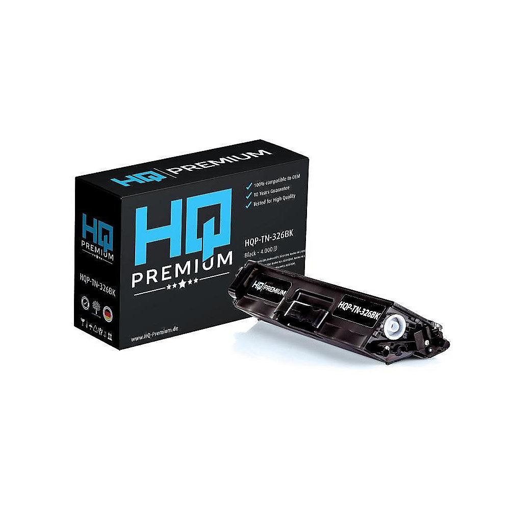 HQ-Premium Toner ersetzt Brother TN-326BK Schwarz für ca. 4.000 Seiten