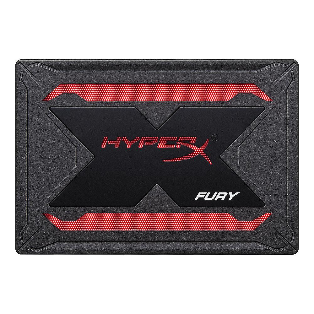 HyperX FURY RGB SATA SSD 240GB 3D NAND TLC 2.5zoll