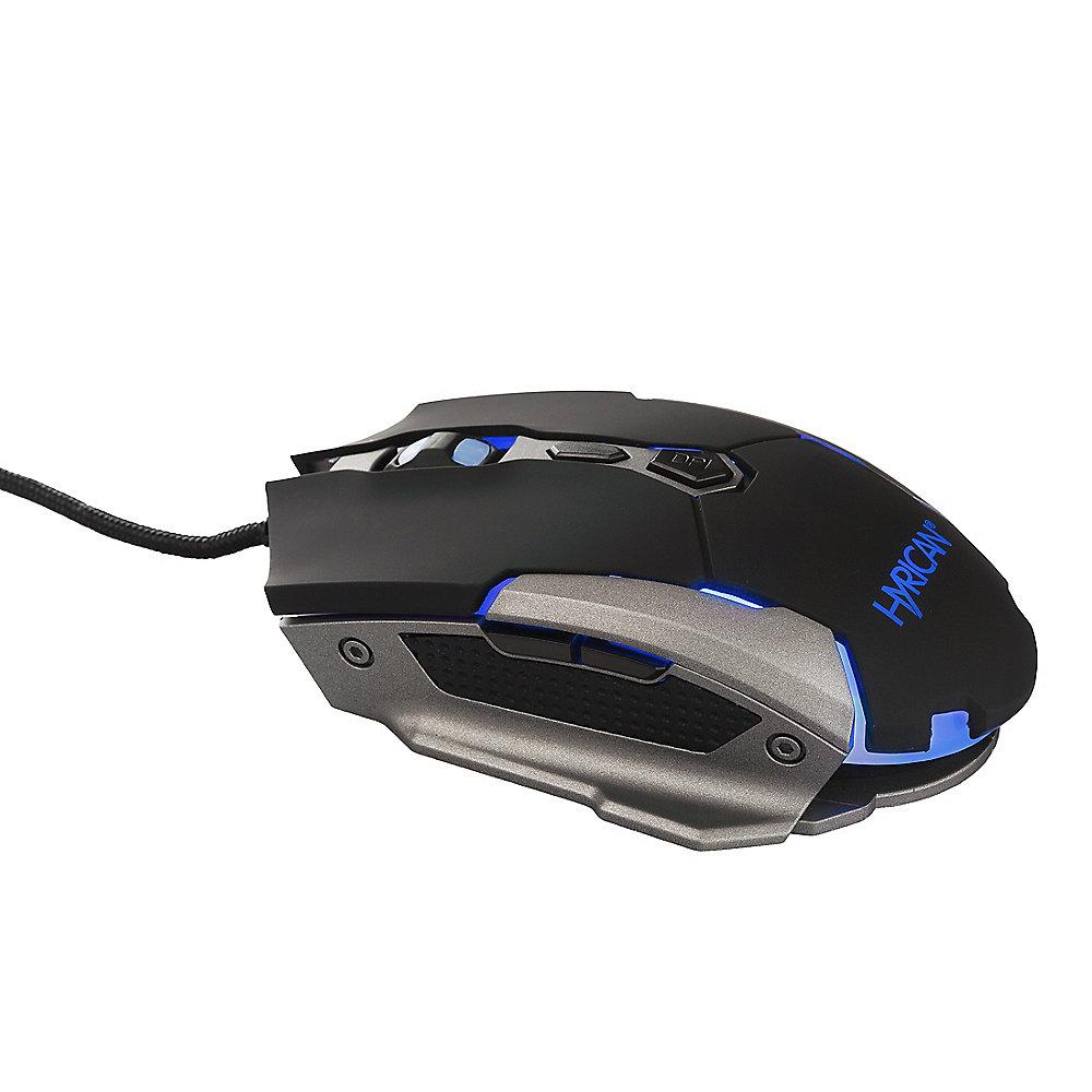 Hyrican Striker Gaming Maus 7-Tasten ST-GM081 Gaming, USB