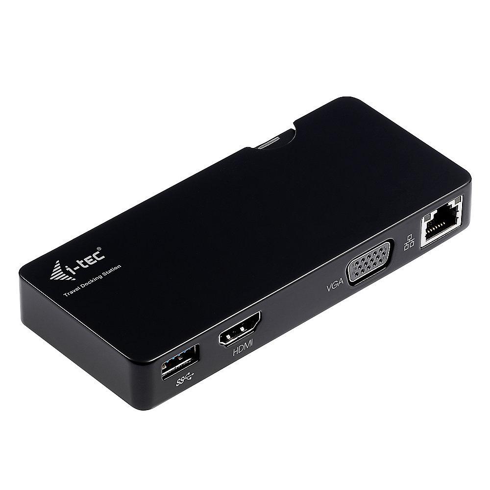 i-tec USB 3.0 Travel Docking Station Advance (VGA, HDMI, USB3.0, Gb-LAN)