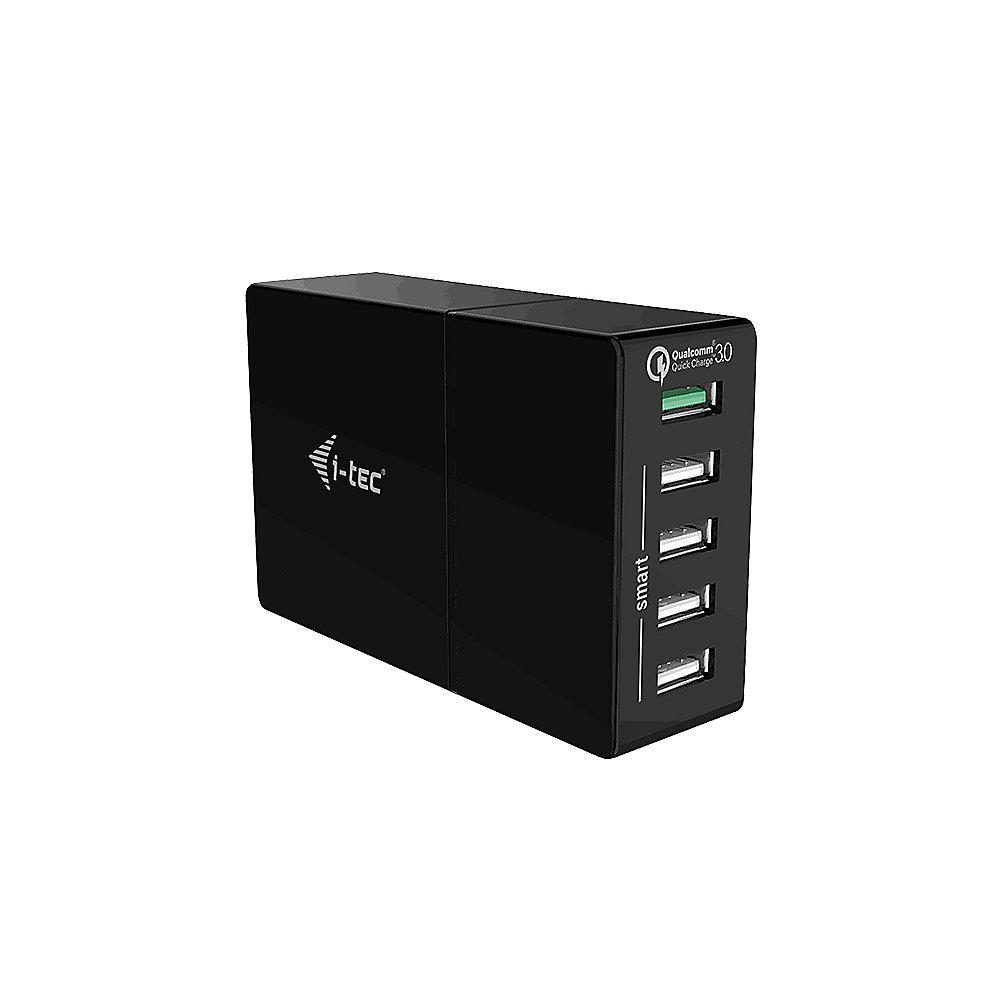 i-tec USB Quick Charge Smart Ladegerät 5-Port 52W CHARGER5P52WQC