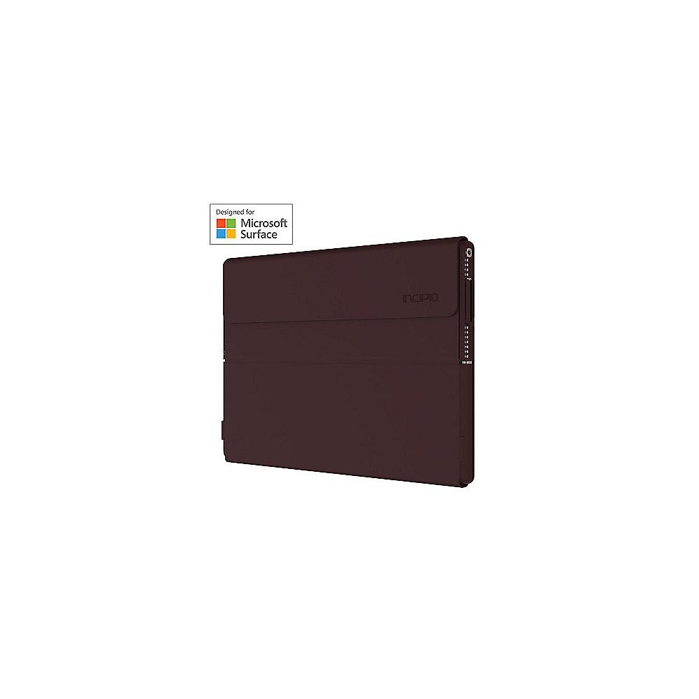 Incipio Faraday Folio Case für Microsoft Surface Pro 4 & Pro (2017) rot burgundy