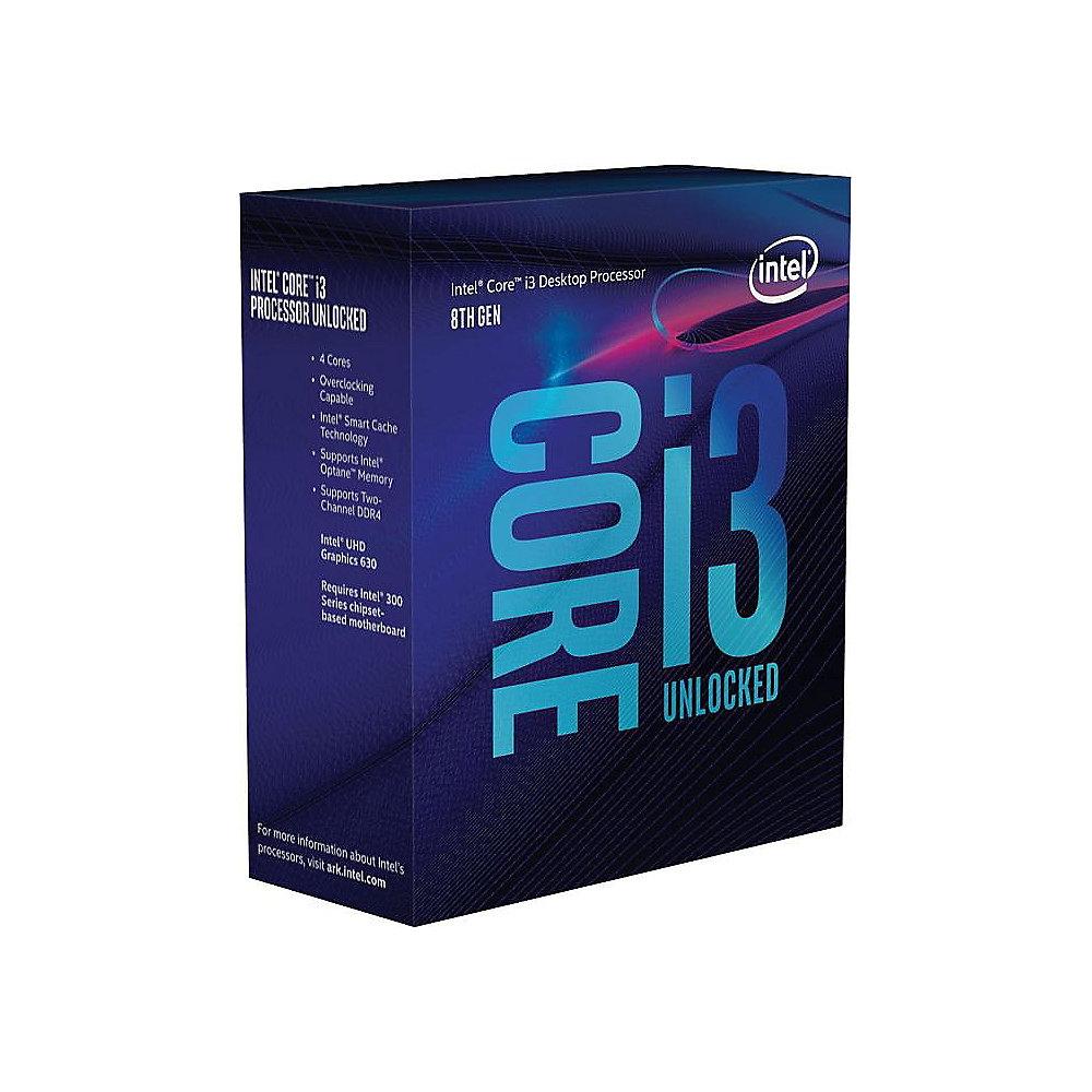 Intel Core i3-8100 4x3,6GHz 6MB-L3 Cache Sockel 1151 (Coffee Lake)