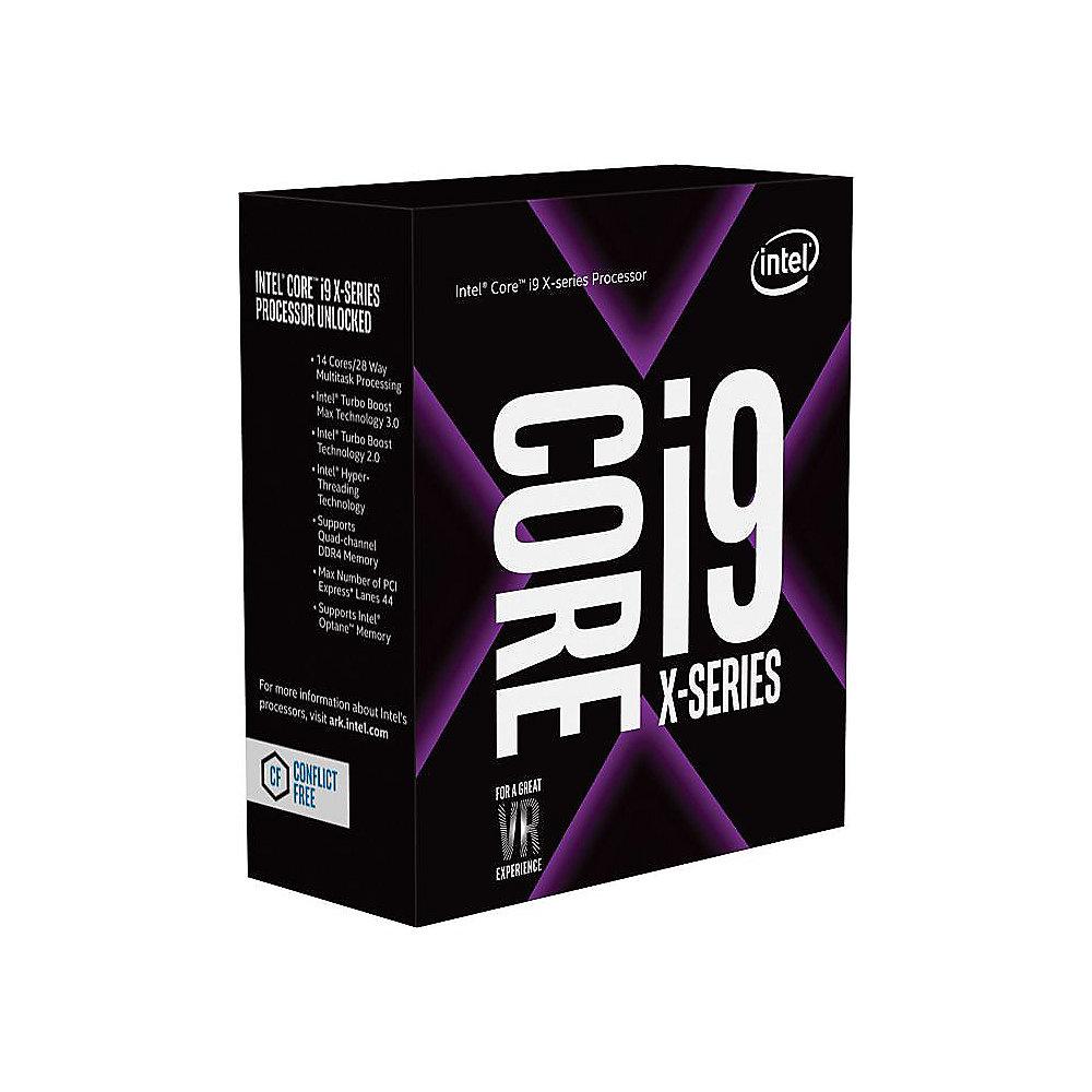 Intel Core i9-9960X 16x3,1 (Boost 4,4) GHz 22 MB Cache Sockel 2066