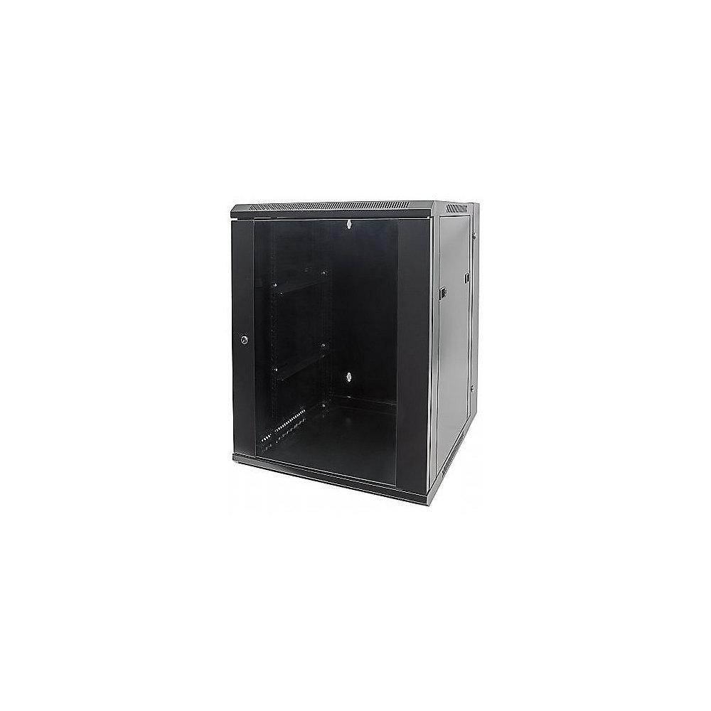 Intellinet 19" Wandverteiler 770 (H) x 600 (B) x 550 (T) mm 15HE schwarz