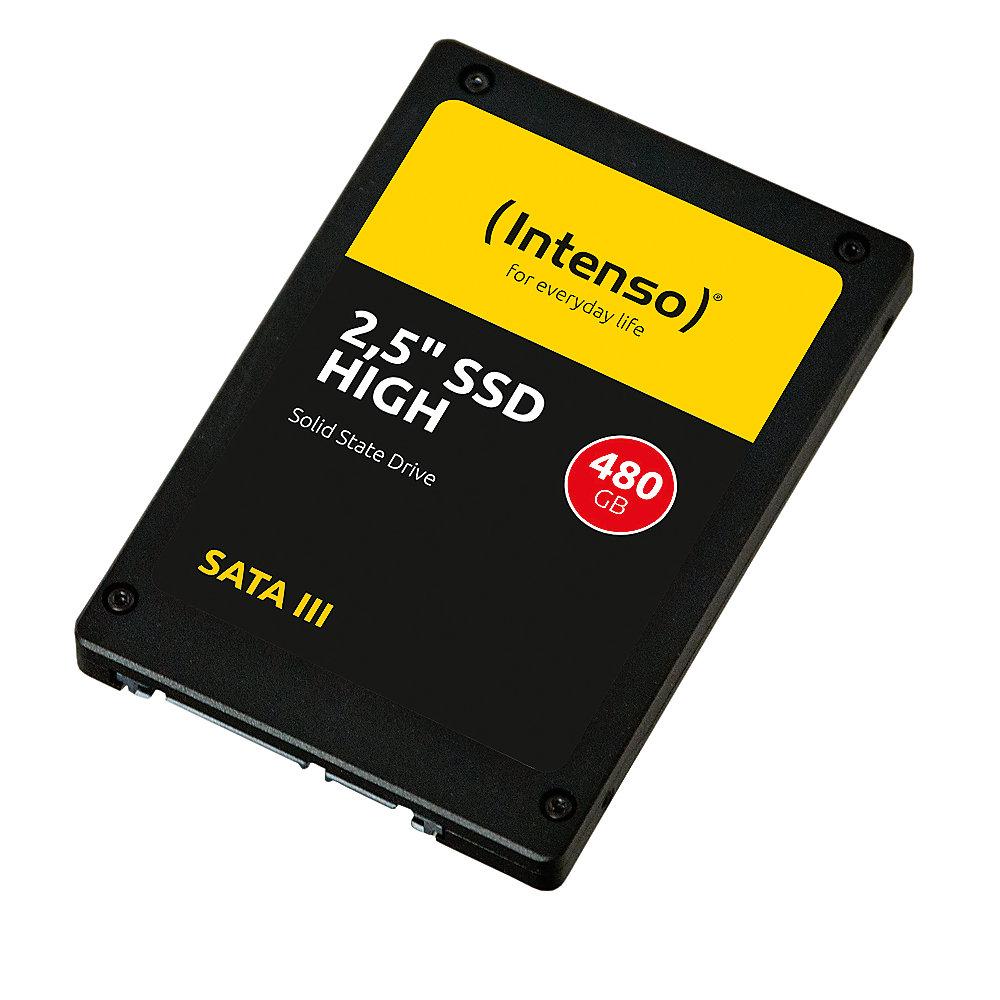 Intenso High Performance SSD SATA III 480GB 2.5 Zoll TLC SATA600 3813450