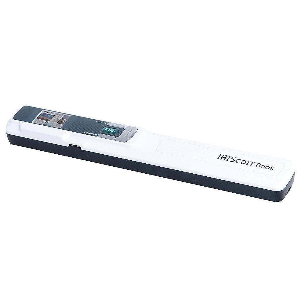 IRIS IRIScan Book 3 kabelloser Scanner mit LCD-Farbdisplay USB