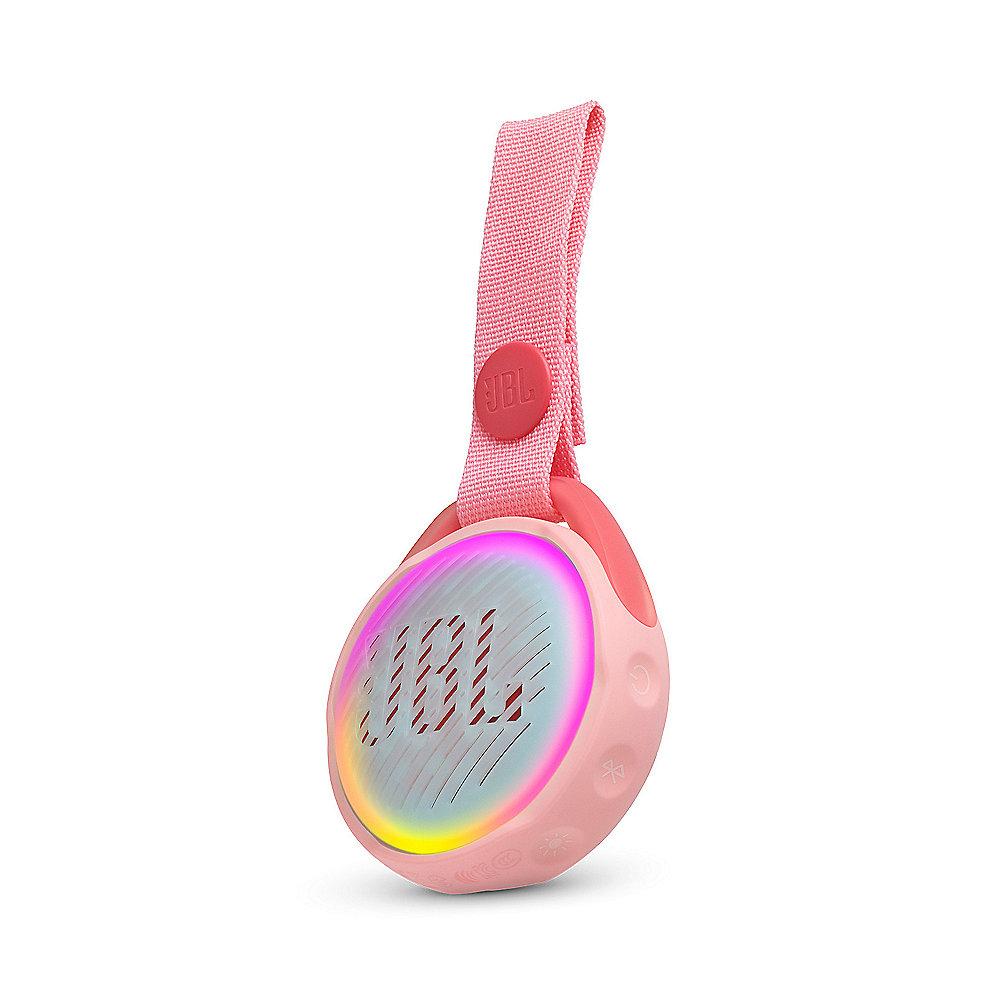 JBL JR Pop pink Tragbarer Bluetooth-Lautsprecher f. Kinder wasserdicht IPX7