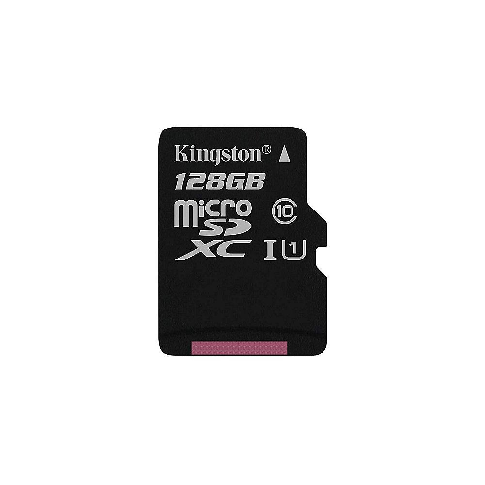 Kingston Canvas Select 128 GB microSDXC Speicherkarte Kit (80 MB/s, UHS-I)
