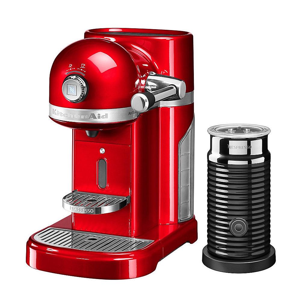 KitchenAid ARTISAN 5KES0504EER/4 Kapselmaschine Nespresso empire rot